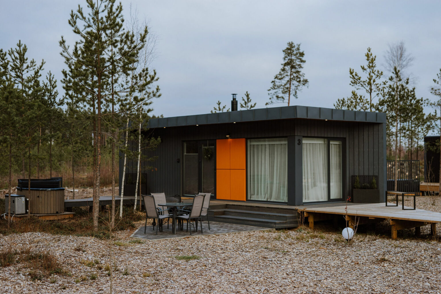 Alojamiento frente a la playa ForrestGlamp, Saulkrasti - Forrest Lodge