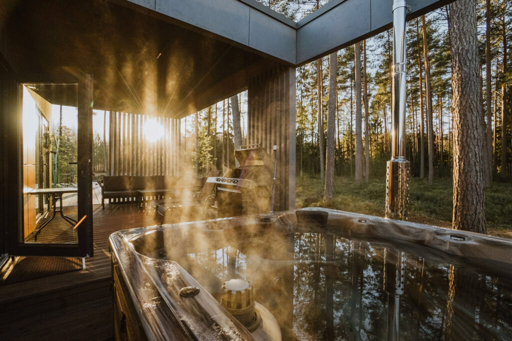 ForrestGlamp rannaäärne majutus, Saulkrasti - Forrest Sauna House
