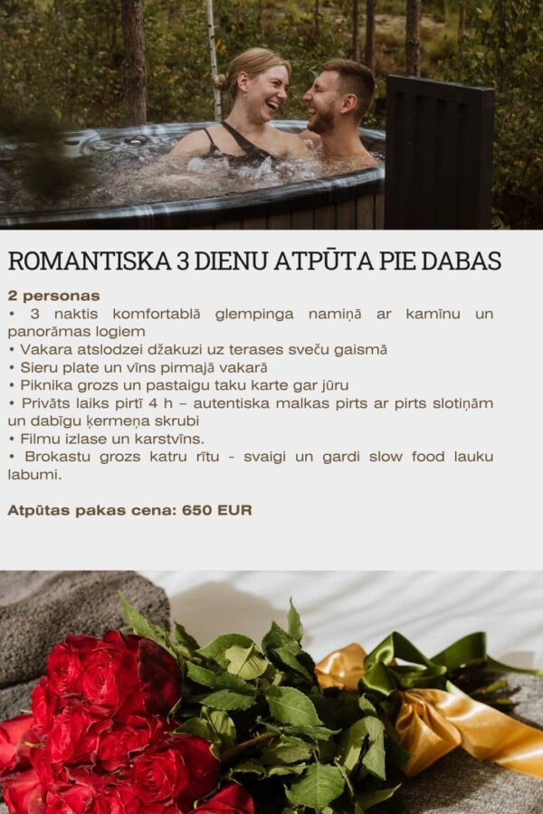 Романтический 3-дневный отдых на природе